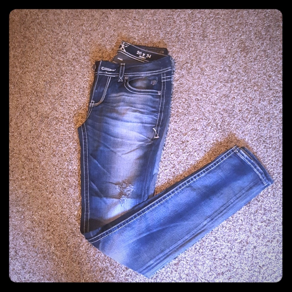 Buckle Black Fit NO. 53 skinny jeans 26/34